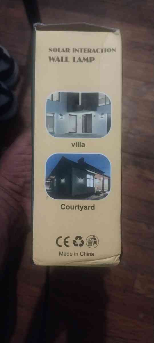 solar interaction wall lamp
