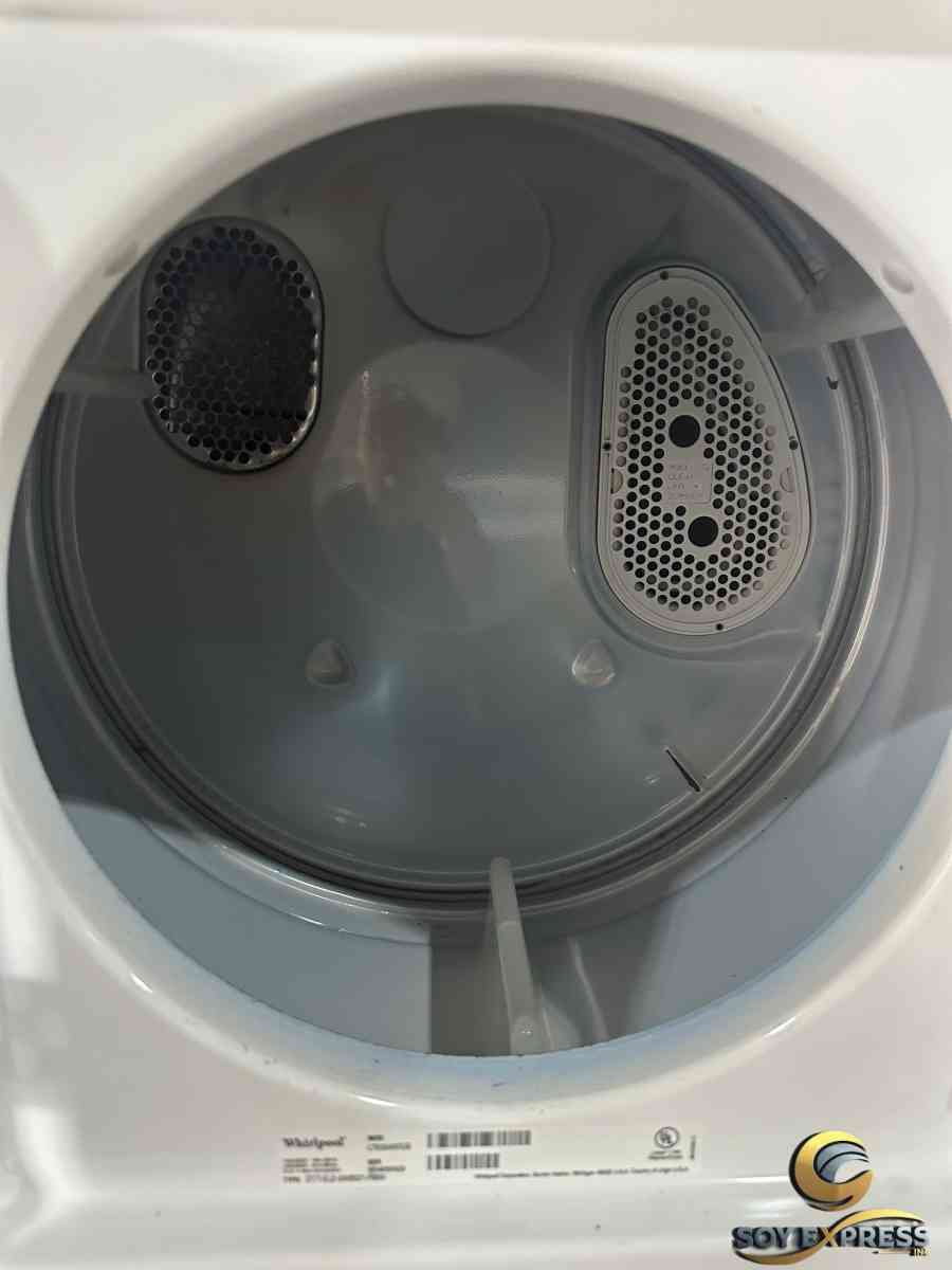Whirlpool combo 24W washer and dryer stackable white color