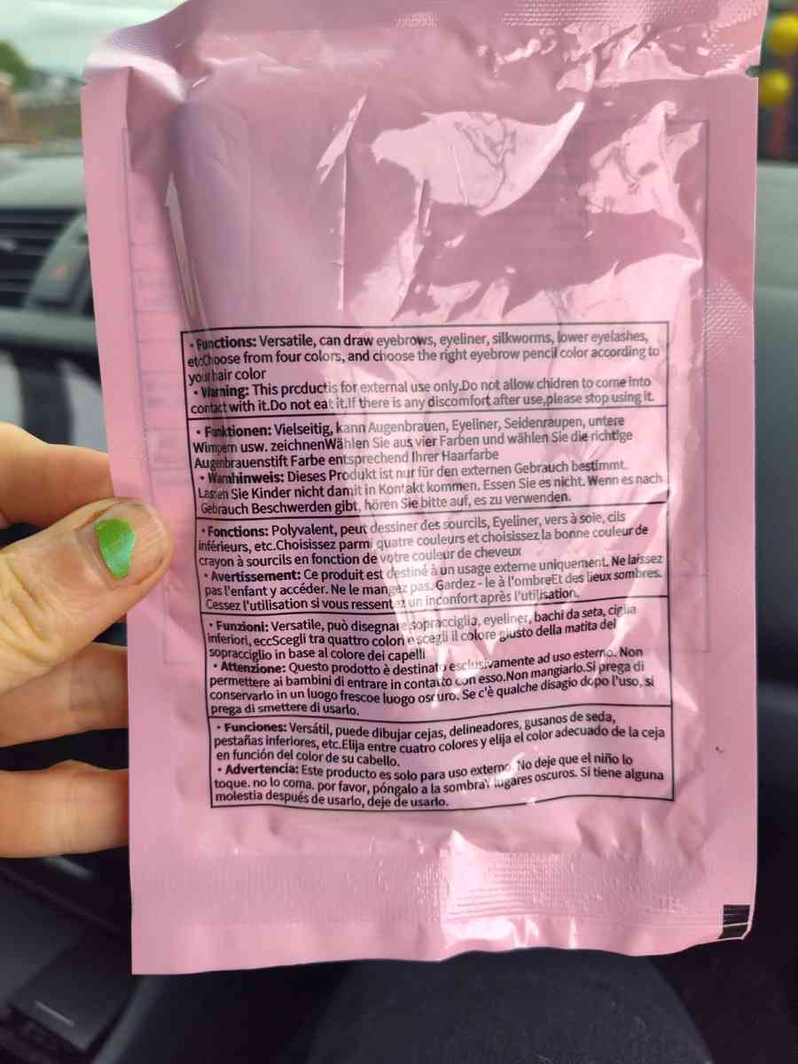 brown liquid eyebrow pencil