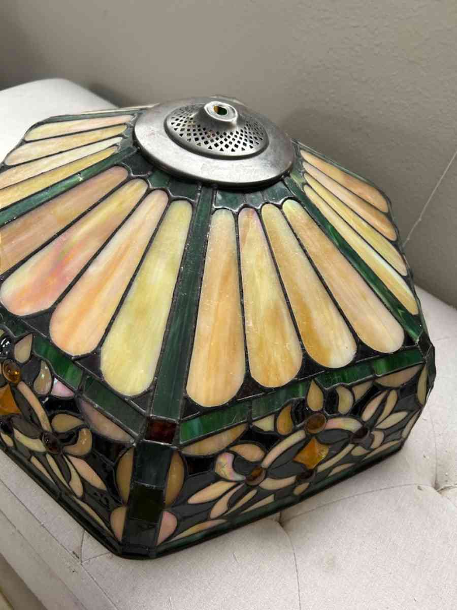 old vintage lamp shade