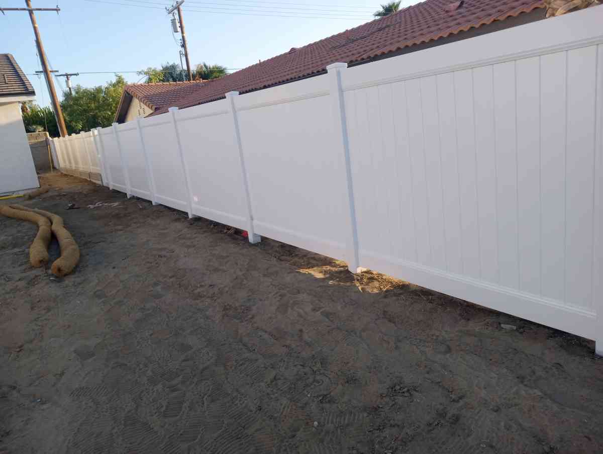 privacy fence installed