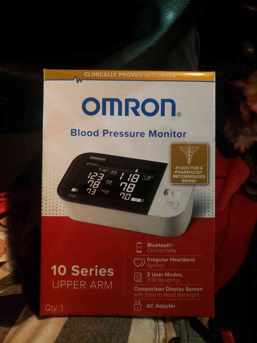 Omron Bp7450 10 Series Wireless Upper Arm Blood Pressure Mon