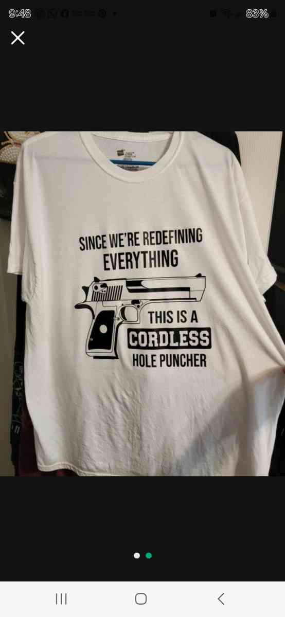 Mens Diy TShirt Xl I Made new