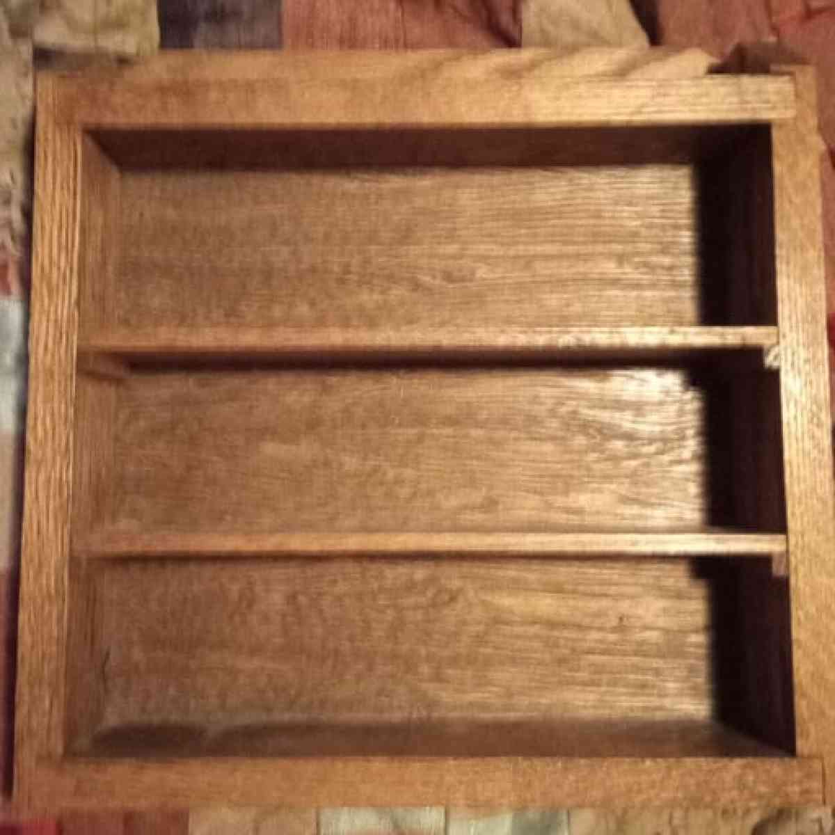 Hand made small wooden shelf