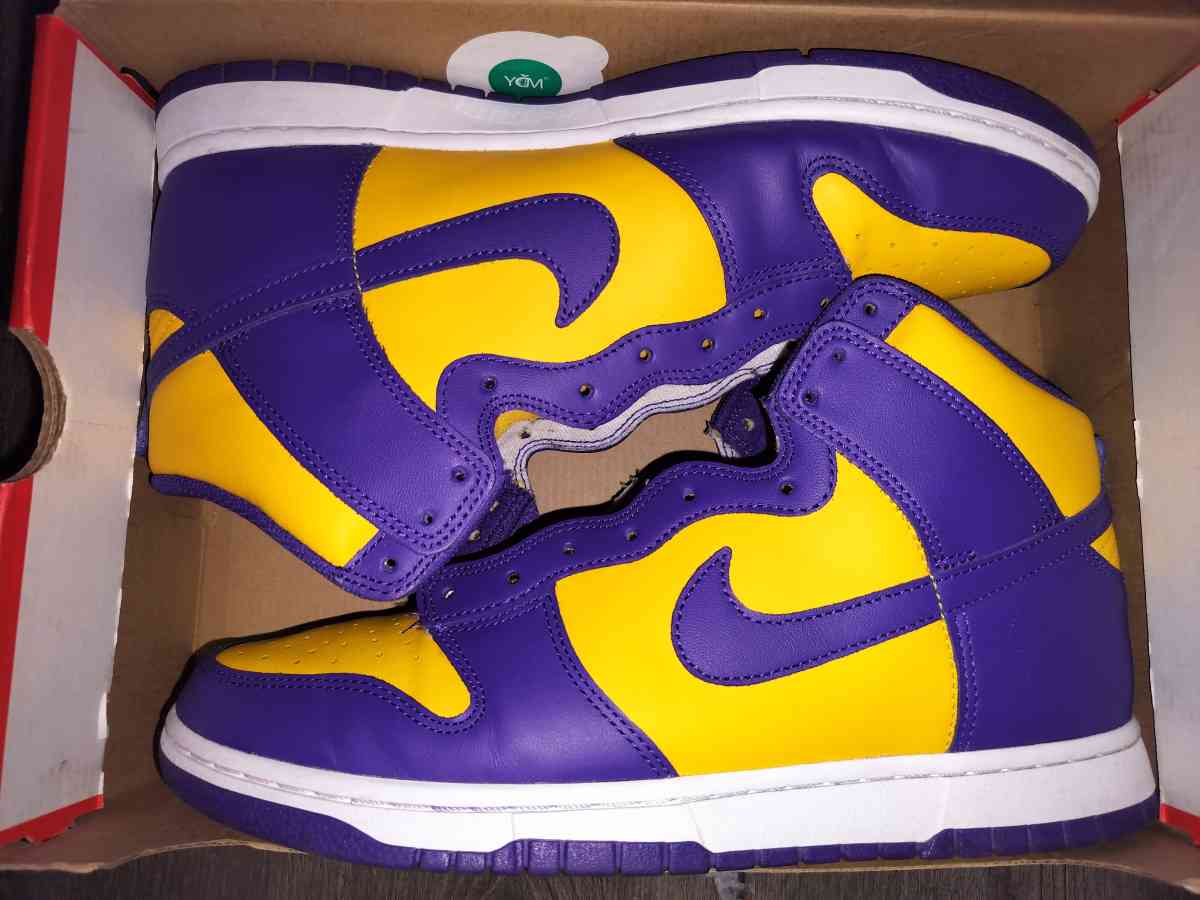 Nike Dunk High LAKERS