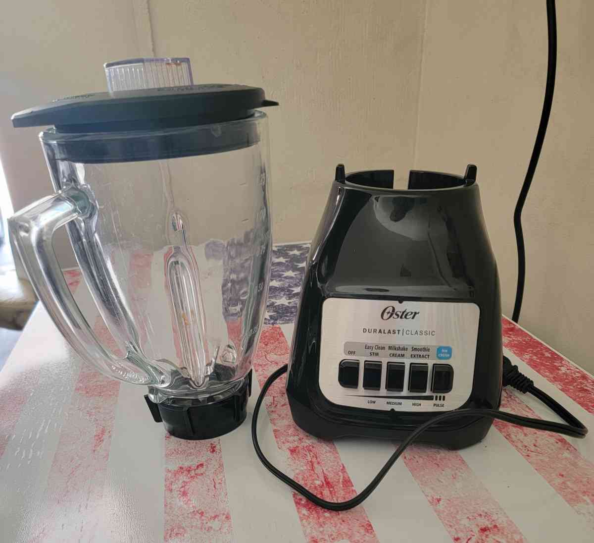 The Oster Classic Blender Duralast 5 Speed