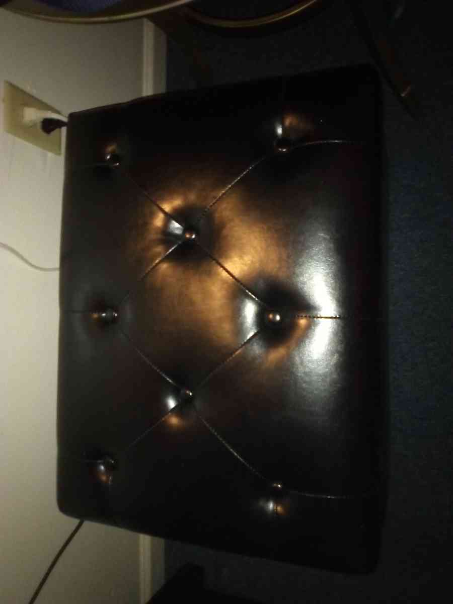 black brand new Ottoman