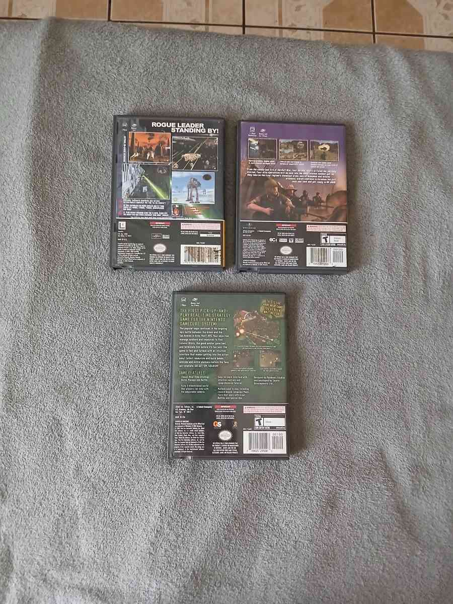3 Nintendo GameCube Games for Nintendo GameCube