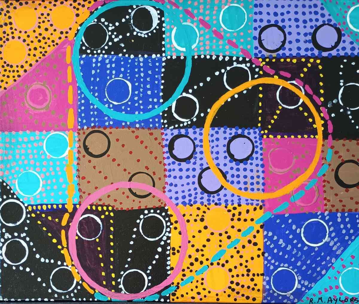 The Gears in Motion Painting