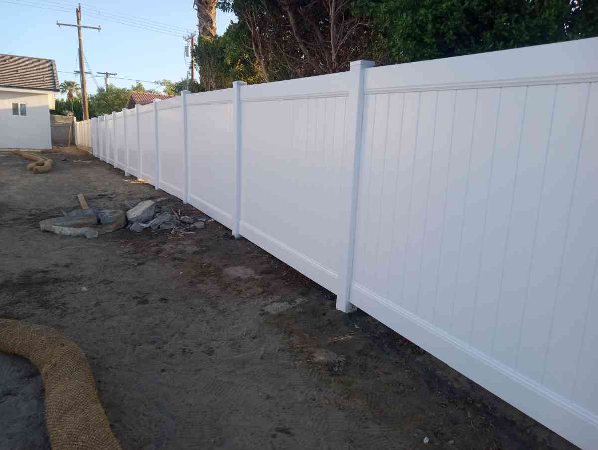 privacy fence installed
