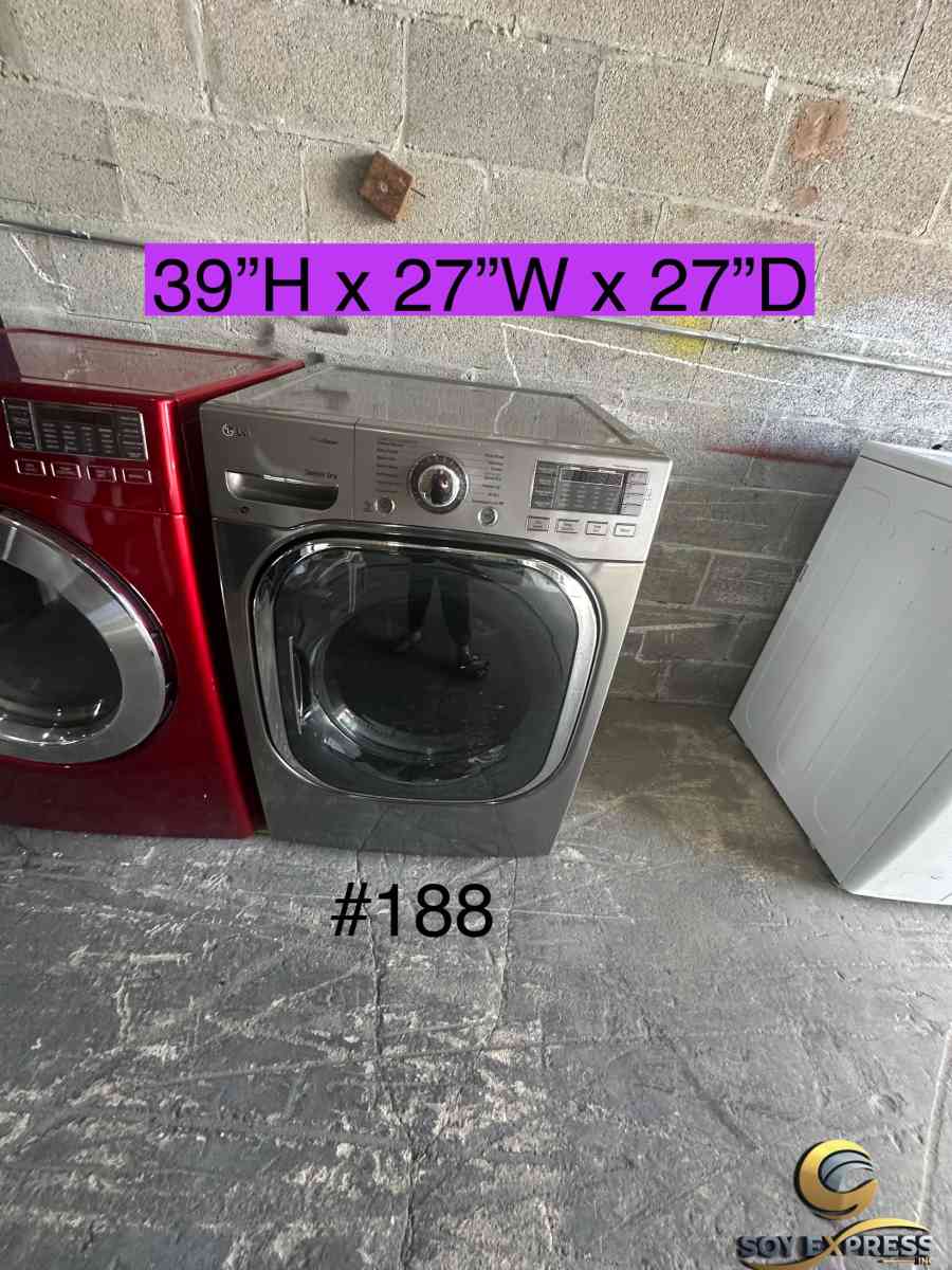 LG dryer electric with Steam