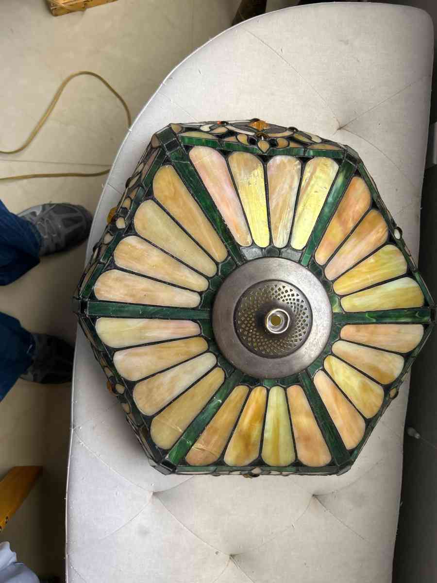 old vintage lamp shade