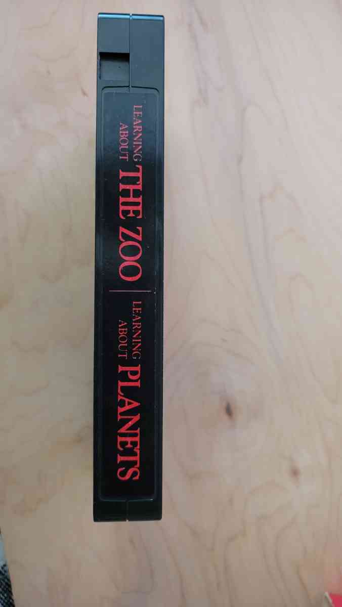 Learning About the ZooPlanets VHS movie cheap