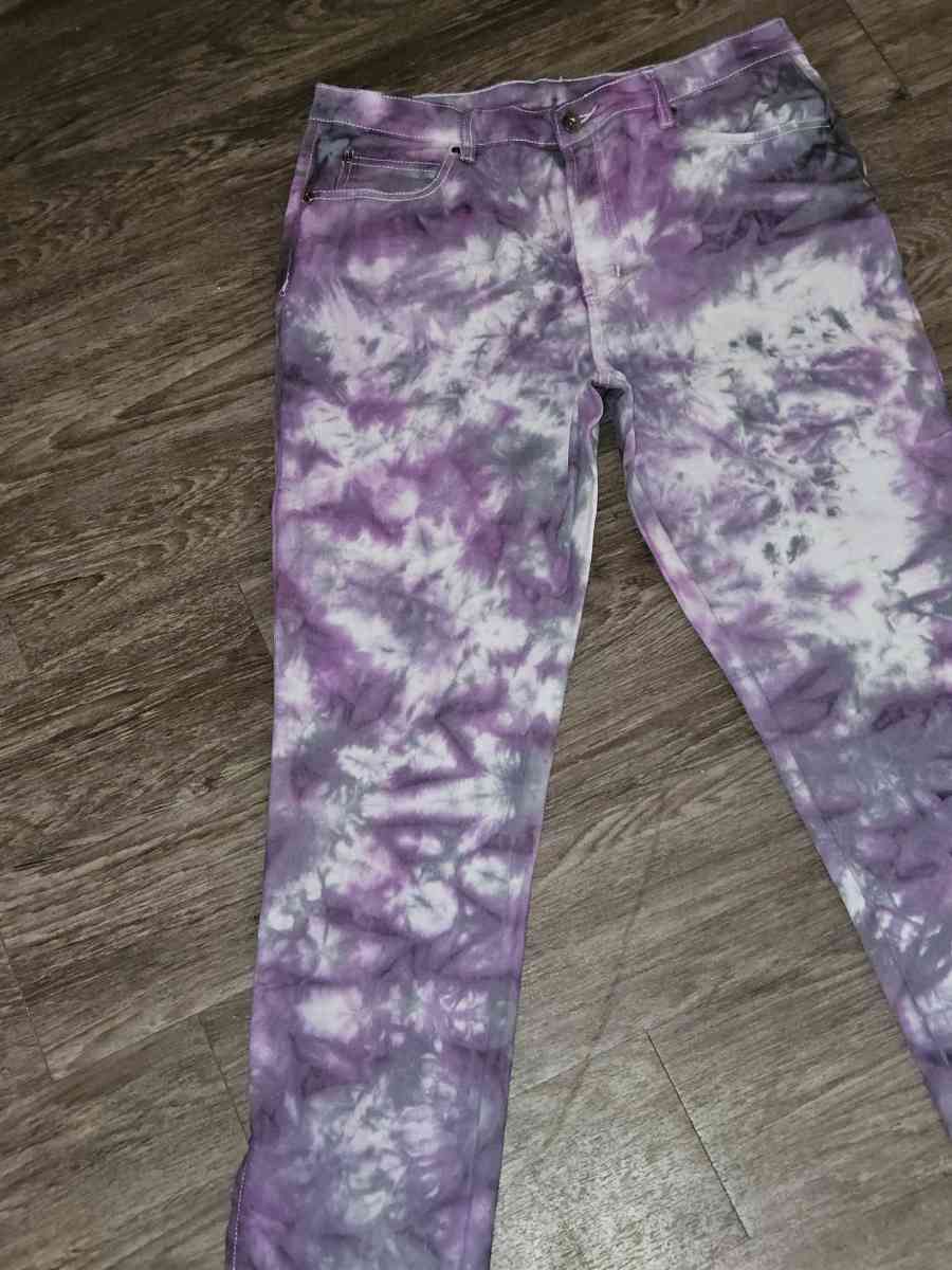 TyeDye Purple pants