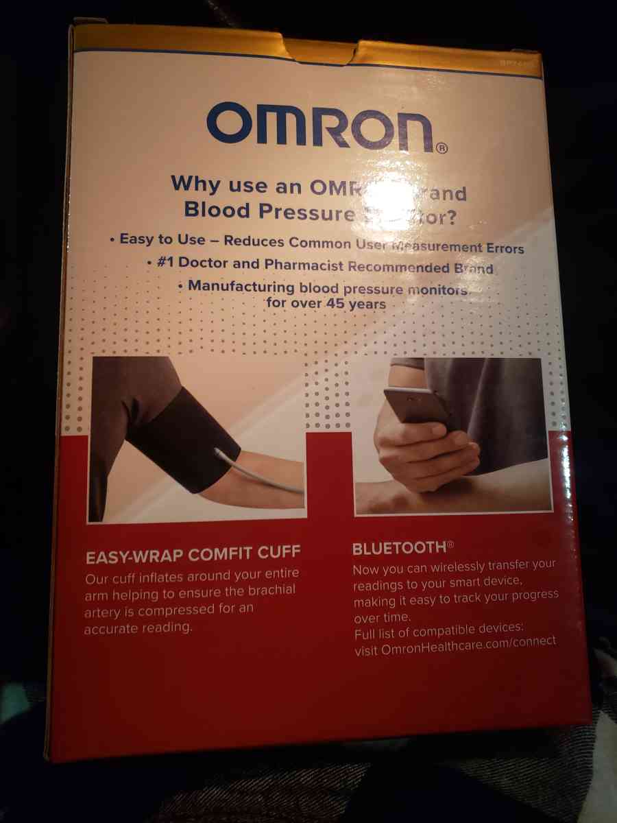 Omron Bp7450 10 Series Wireless Upper Arm Blood Pressure Mon