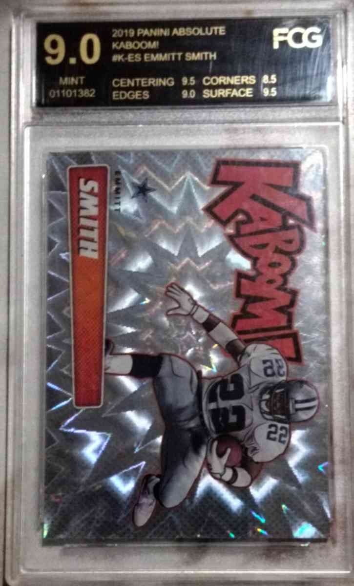 Emmitt Smith Kaboom Card