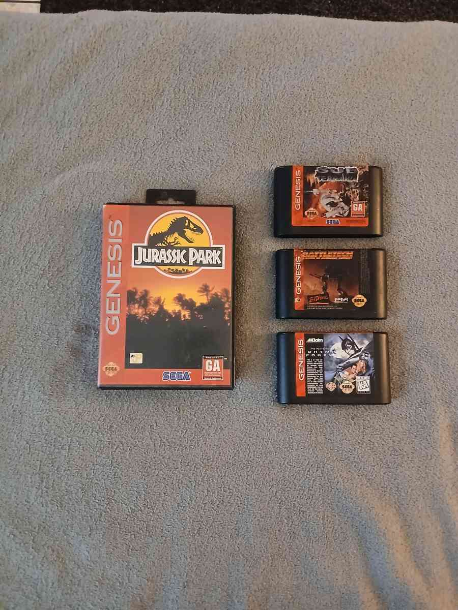 4 Sega Genesis Games for Sega Genesis