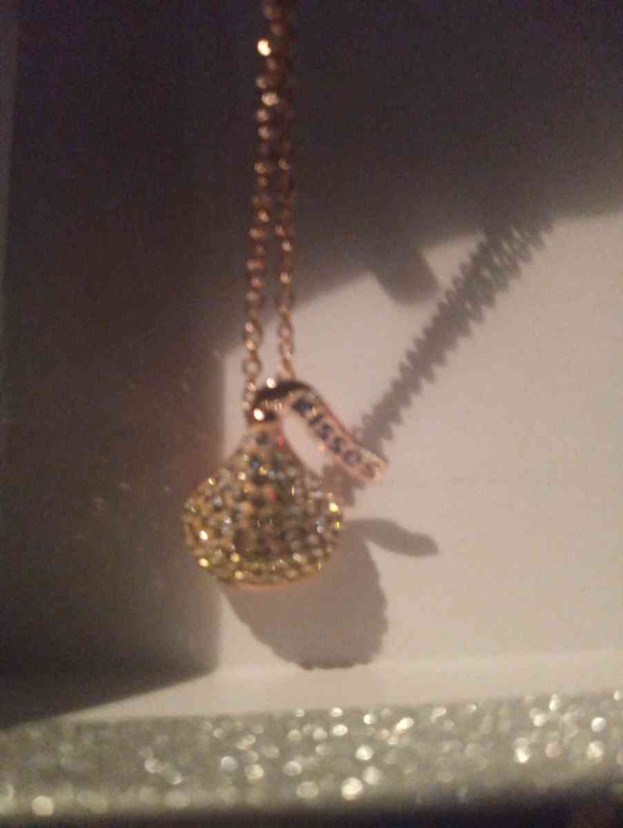 Hershey kiss necklace