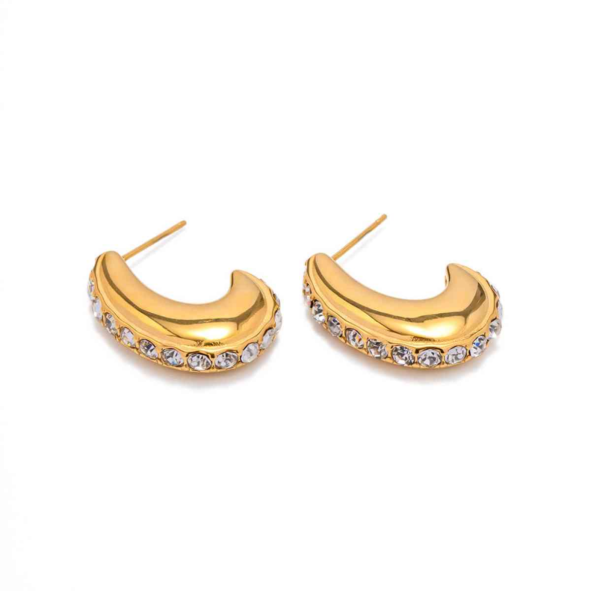 18K  gold fashion earrings
