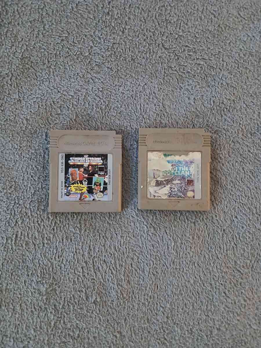 3 Gameboy Games for Nintendo Gameboy