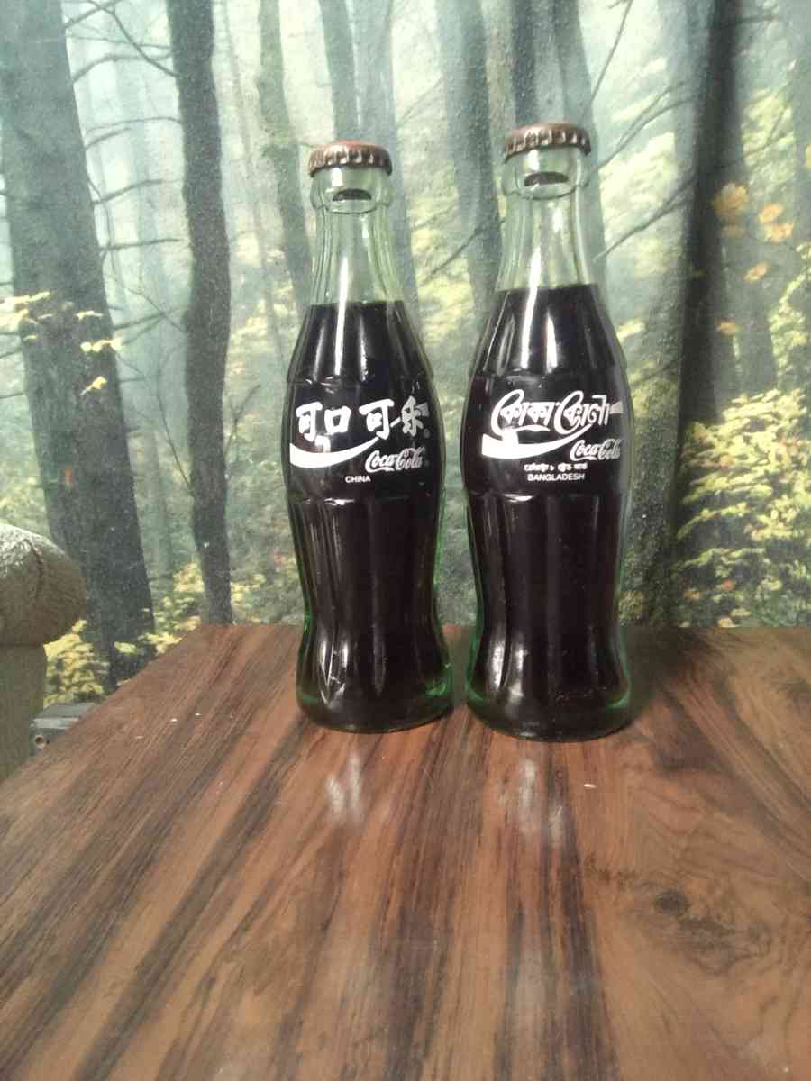 antique soda bottles