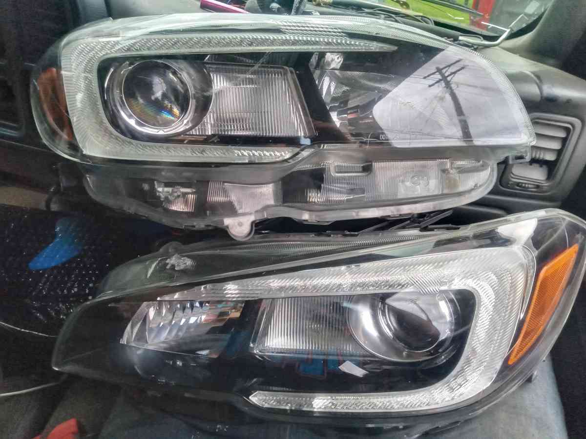 Subaru WRX headlights