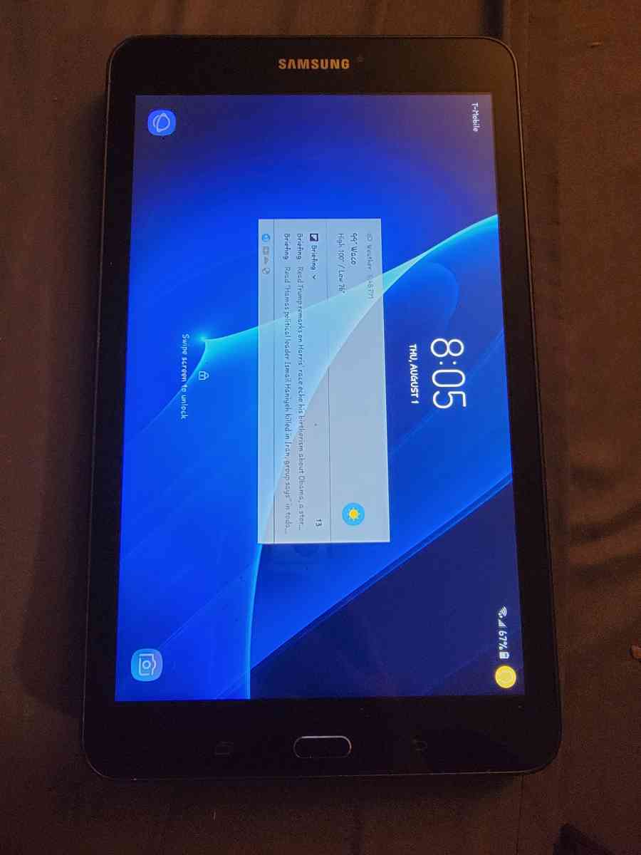 Samsung galaxy tablet  e