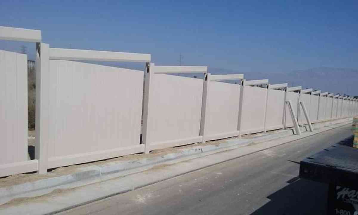 privacy fence installed