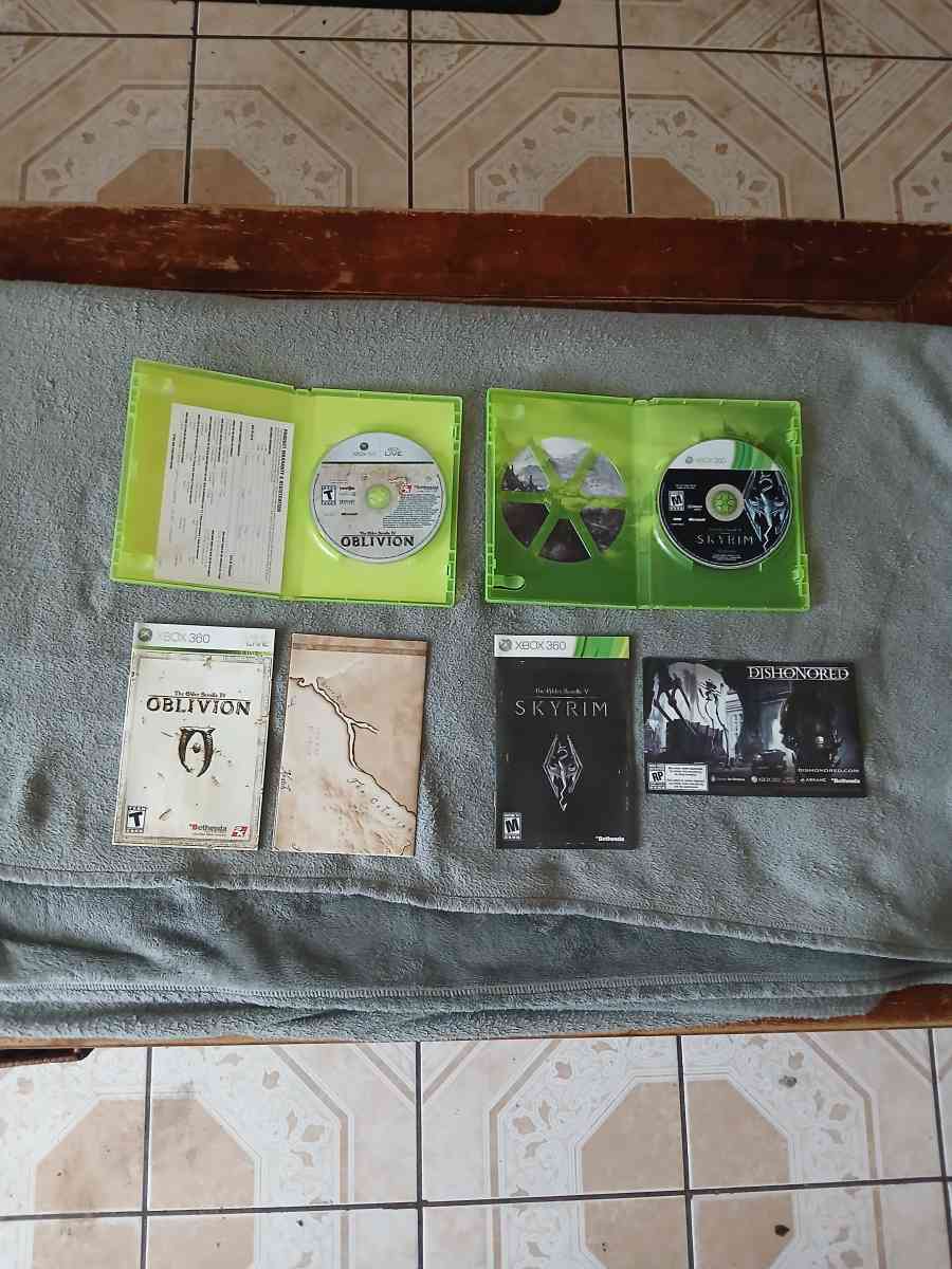 2 The Elder Scrolls Games for Xbox 360