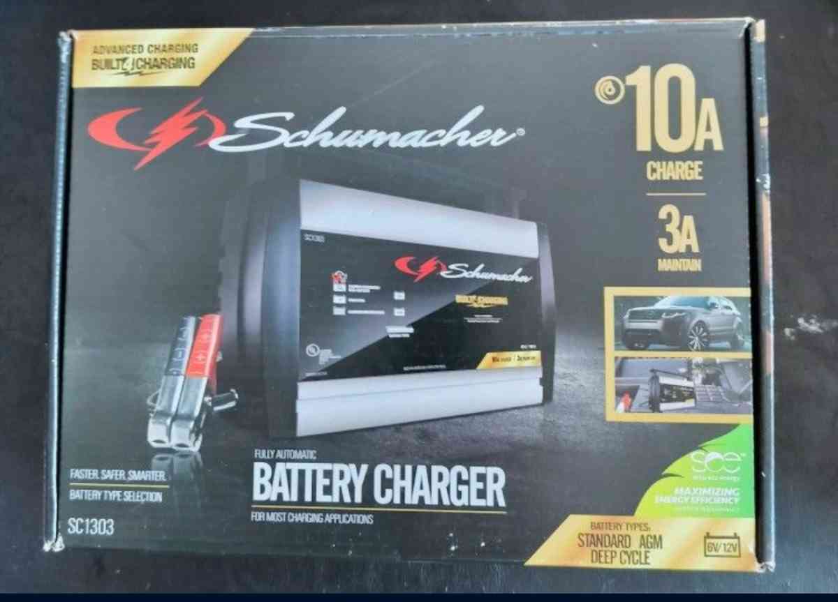 New Open Box Schumacher Battery Charger