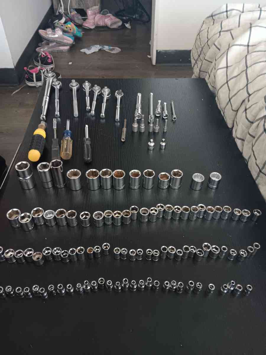 lots of tools and hardware