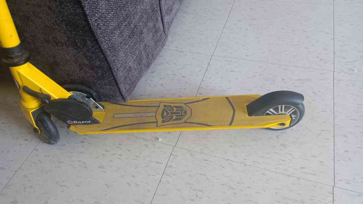 razor scooter transformer bumblebee