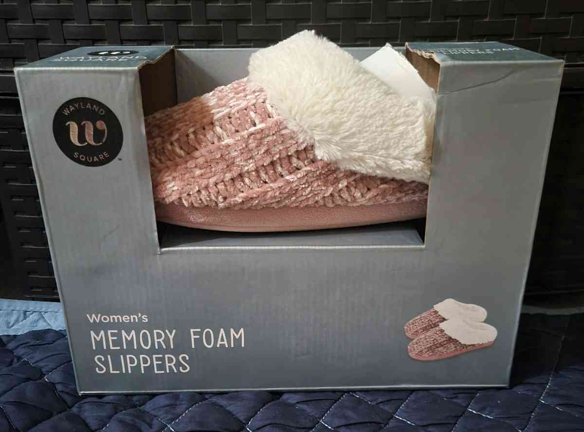 memory foam slippers
