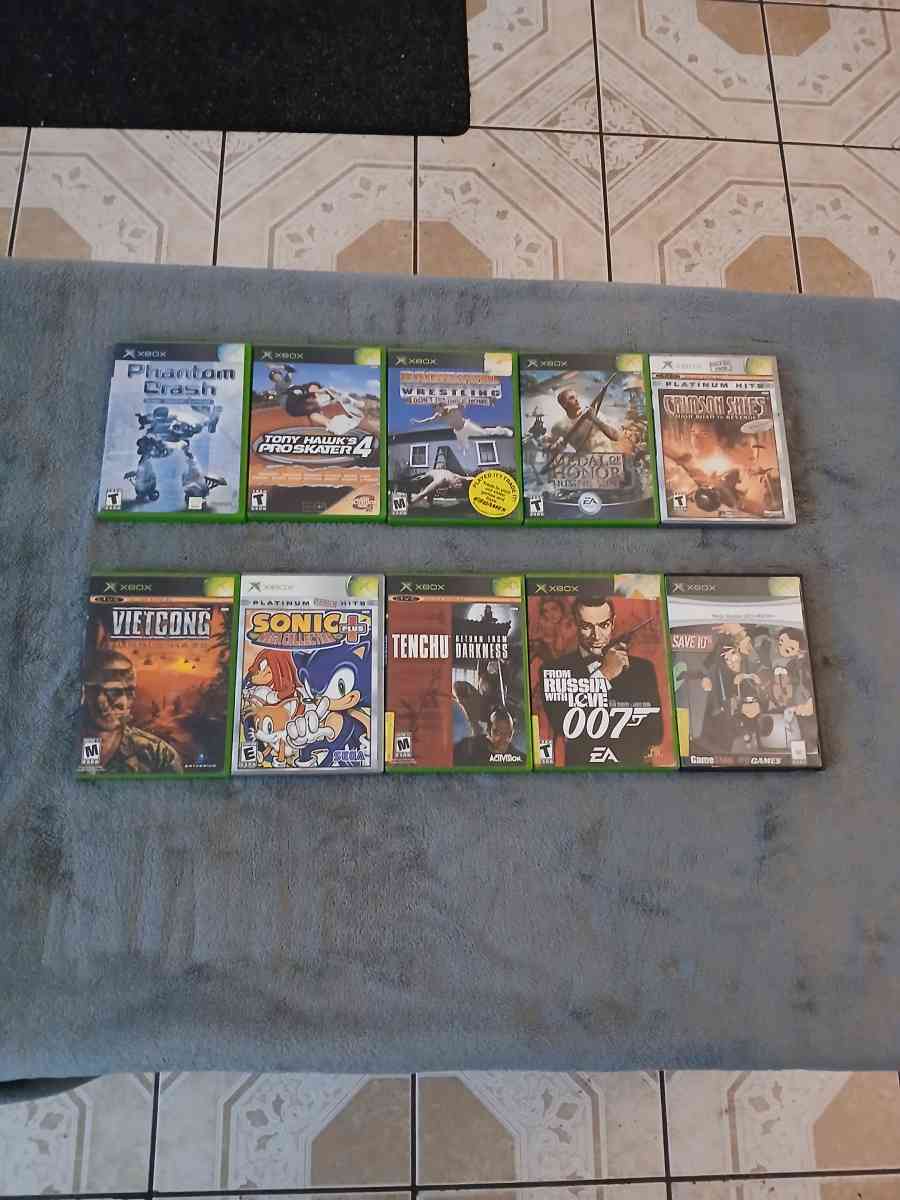 24 Original Xbox Games for Xbox