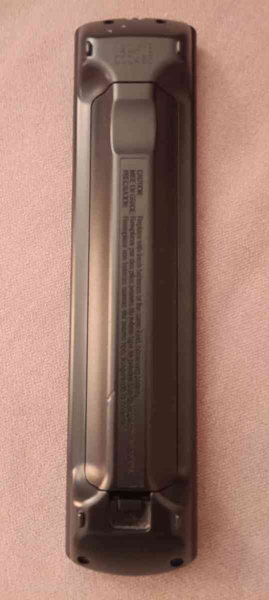 Panasonic remote control tv