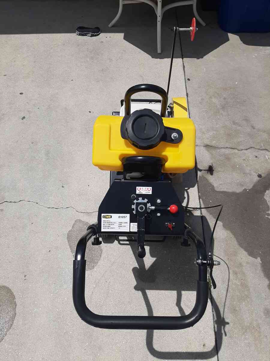 STARK USA 55 HP Concrete CutOff Walk Behind Saw Powered By H