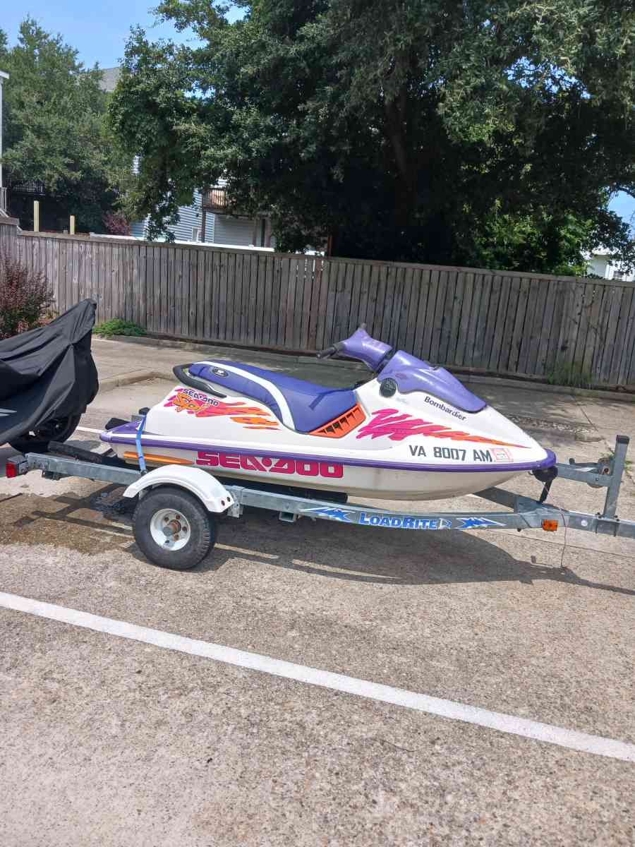 a SeaDoo SPI jet ski