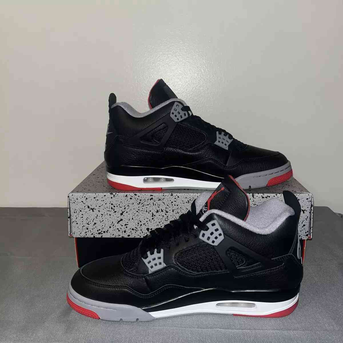 Jordan 4s Bred Reimagined all sizes