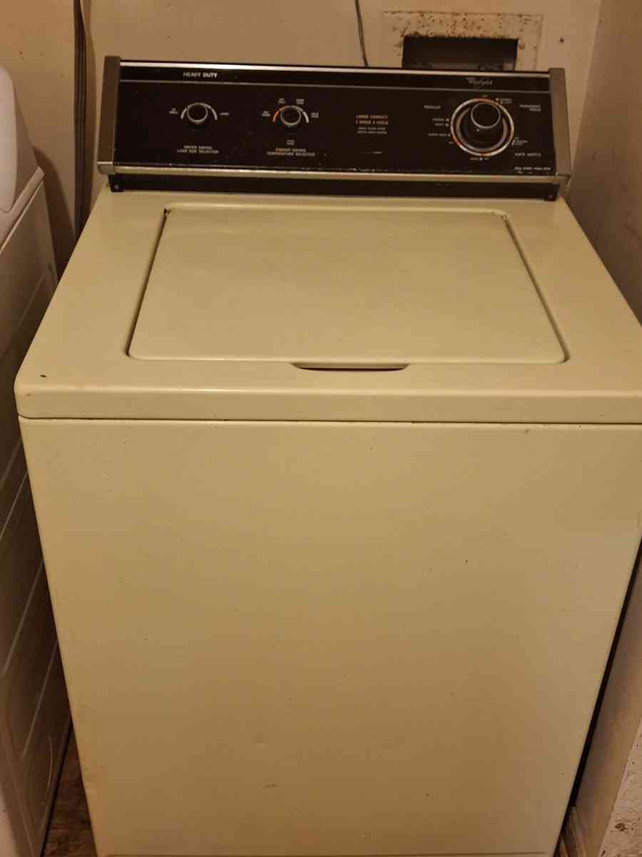 washer machine and dryer