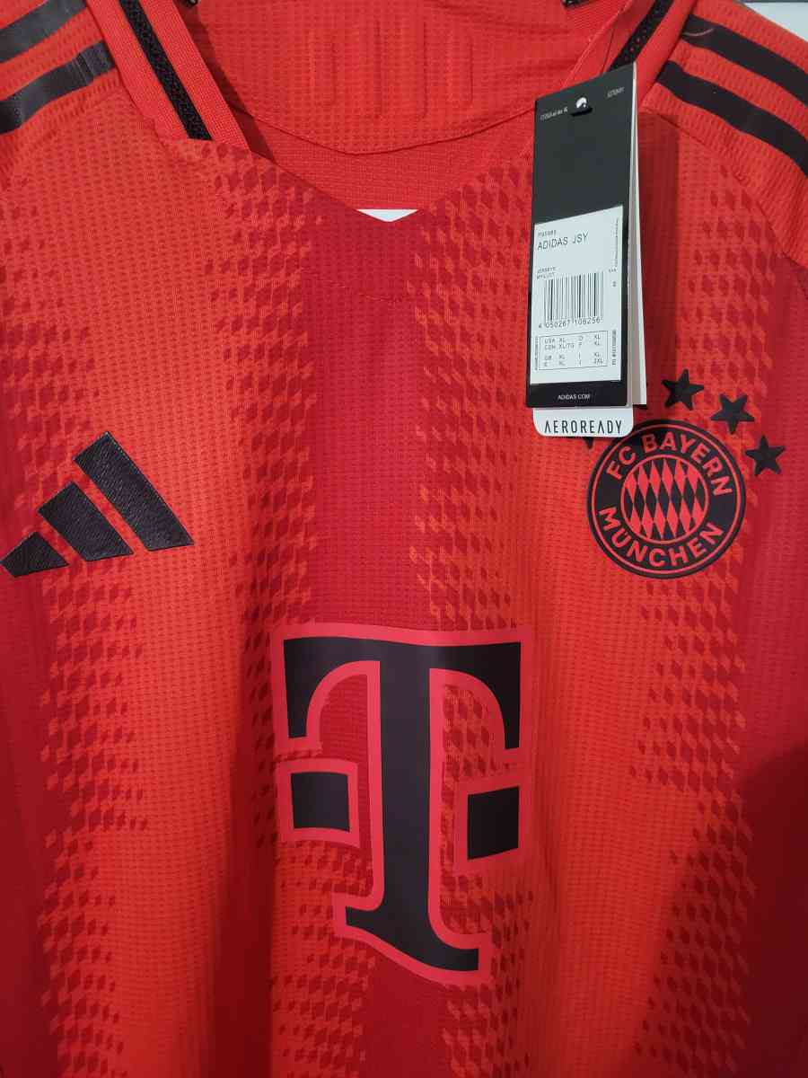 Bayer Mnich Soccer Jersey 2025 Player Version Size L XL