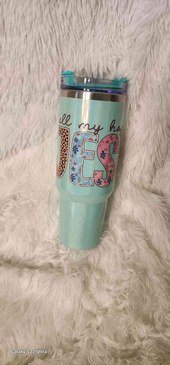 40 oz inspirational tumbler
