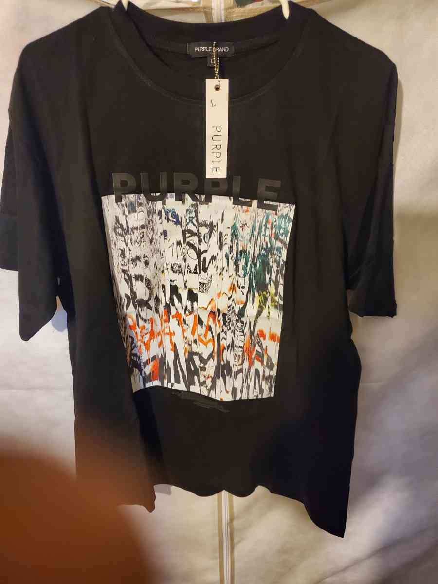 Purple brand graphic tshirt