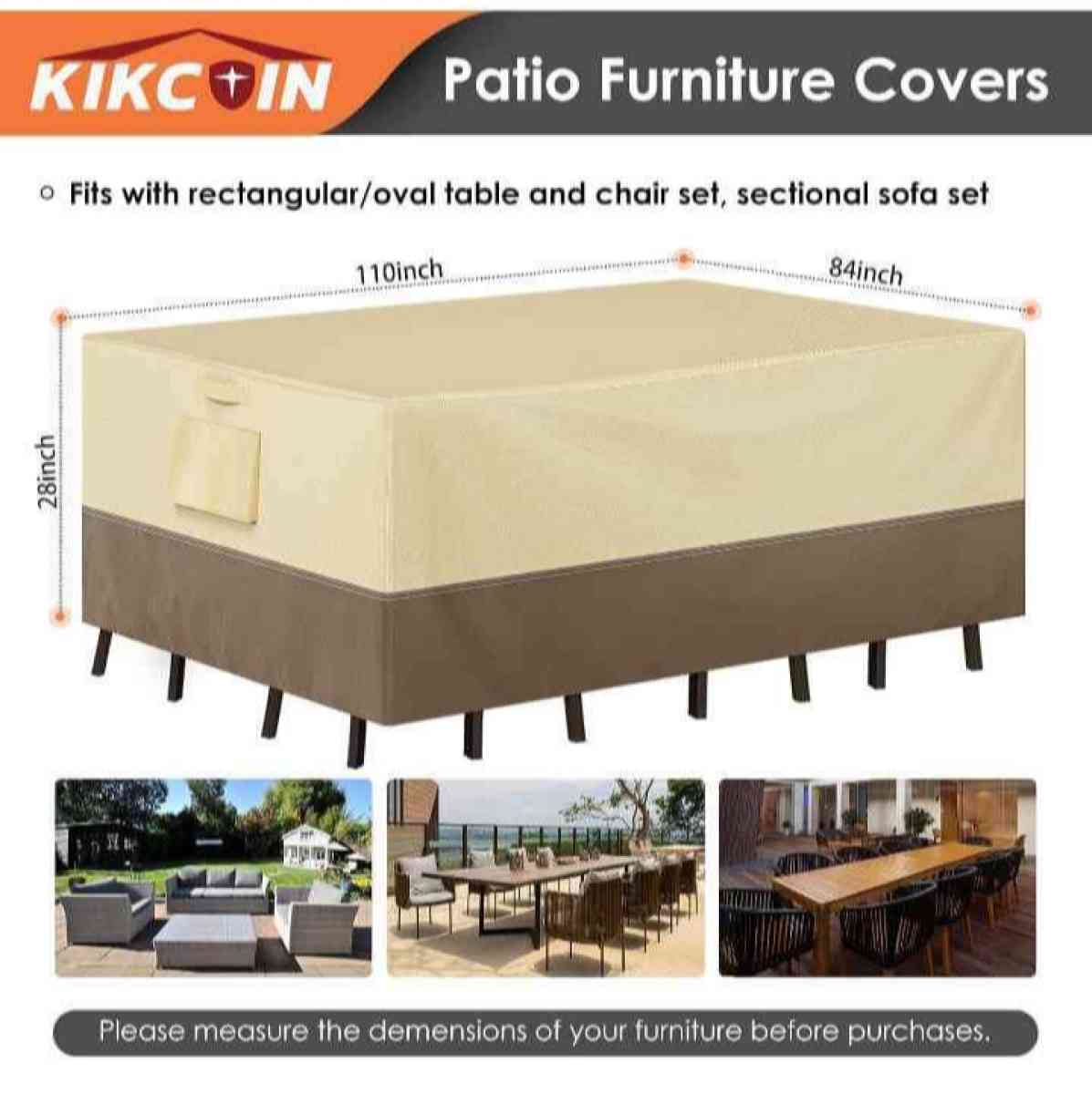 Brand New Patio Furniture Cover