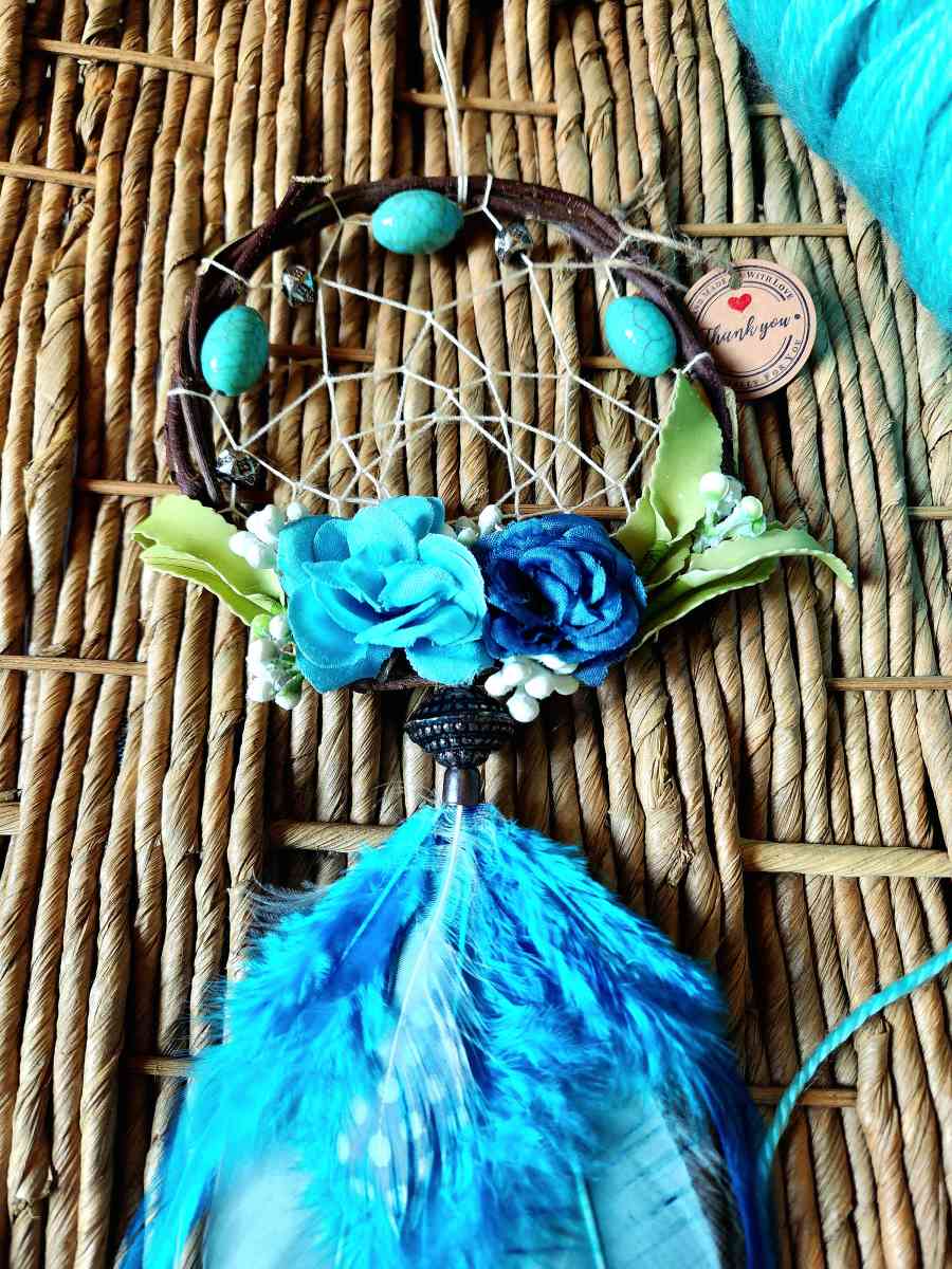 Country Blue Dream Catcher