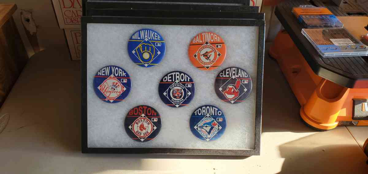 mlb baseball large style team pins