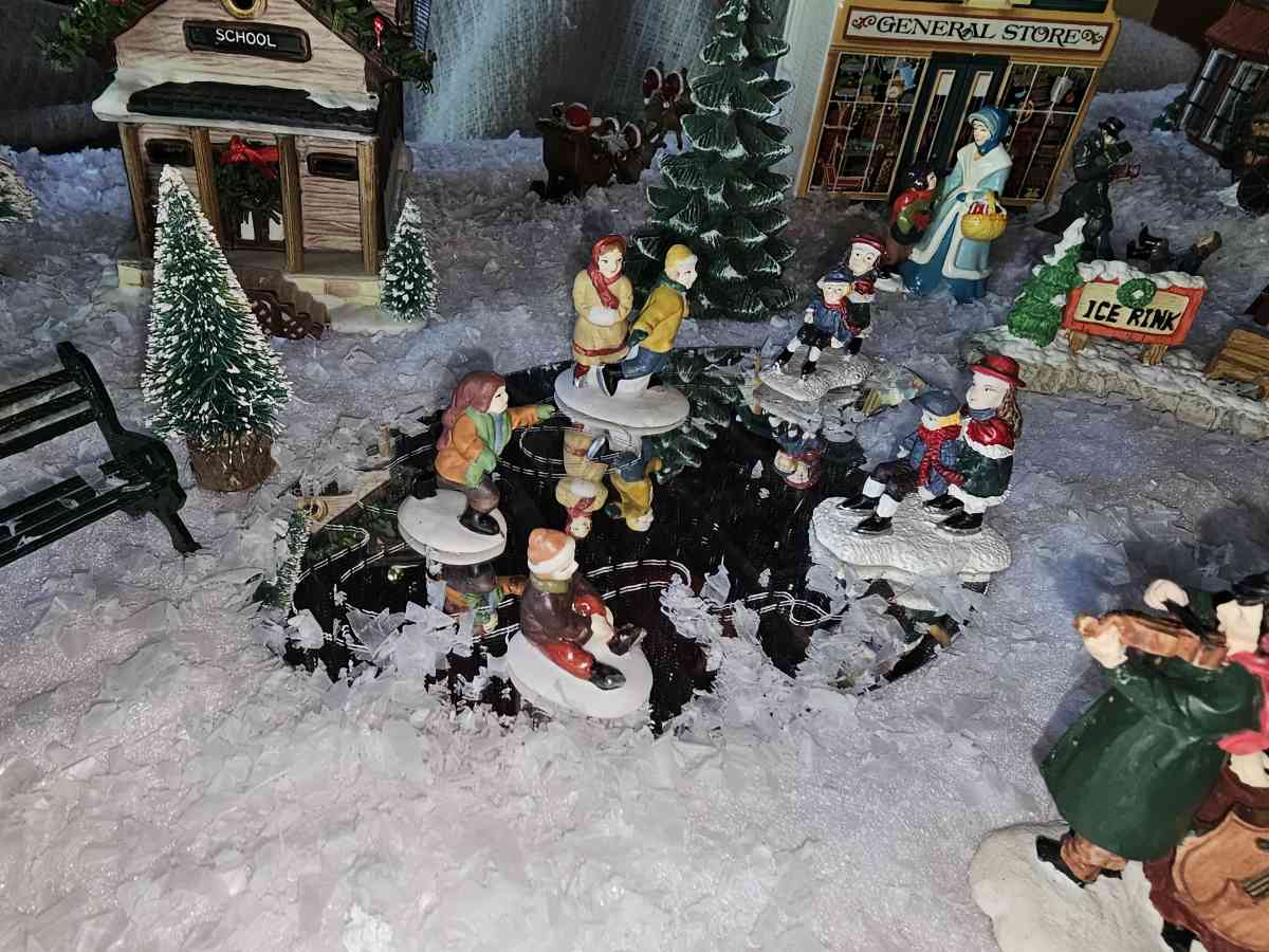 Vintage Christmas Village