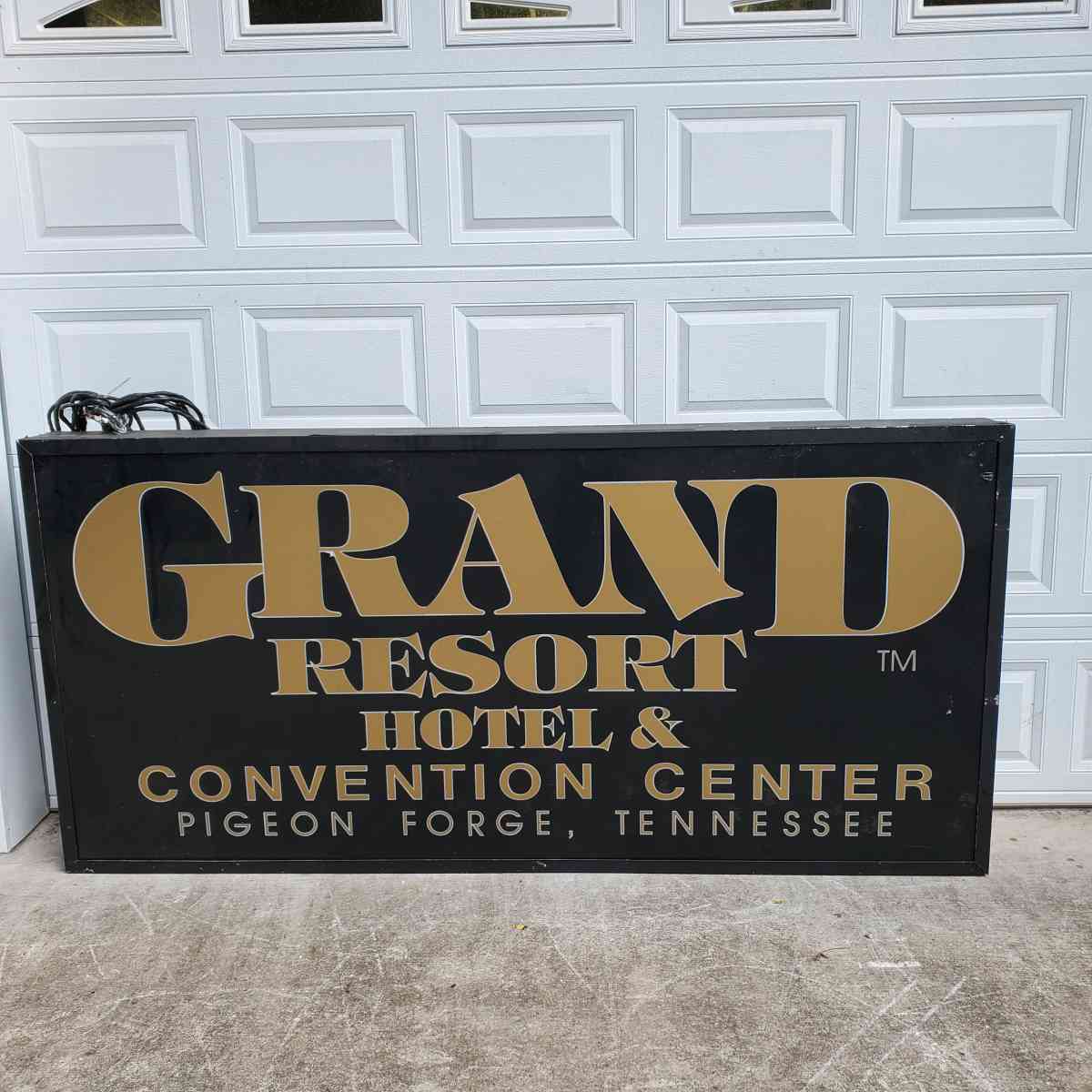 Grand Resort Hotel  Convention Center Sign