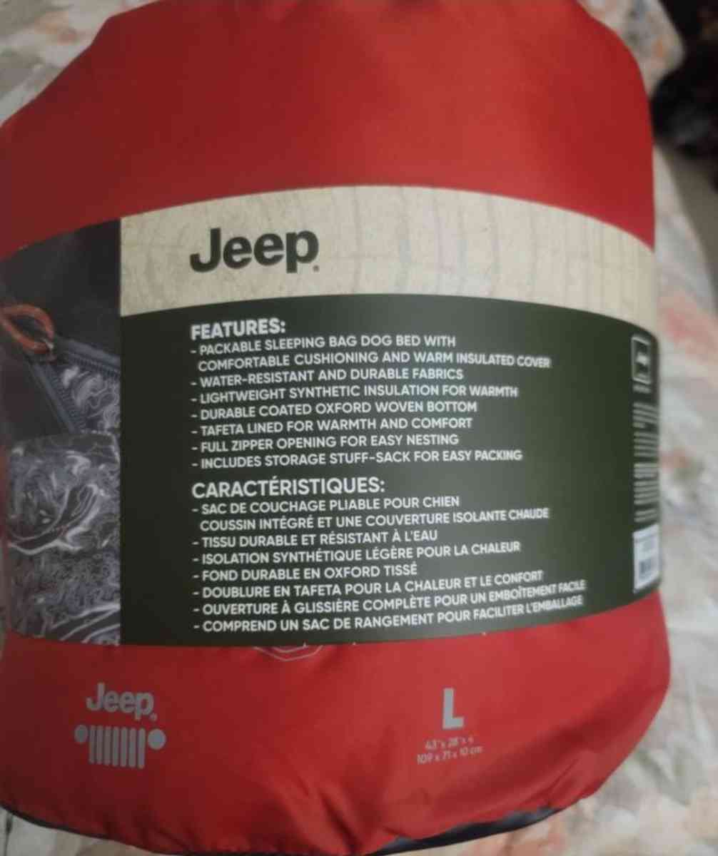 Venture Sleepin Bag Dog Bed  Large 43x28 109x71 Cm