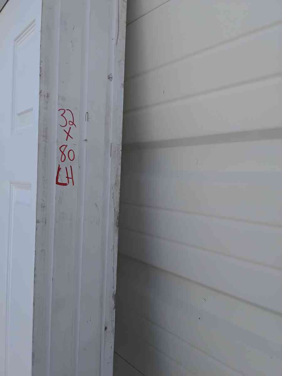 Nice White Prehon Interior Door Left Hand Swing 32 X 80