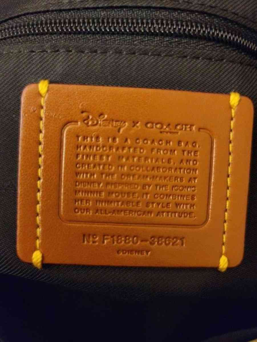 Minnie Mouse Coach Purse